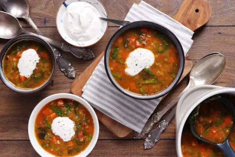 Step 8 - Middle Eastern Spinach Lentil Soup