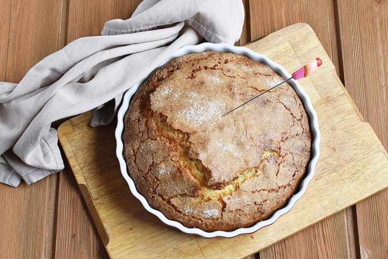 Step 8 - Orange Cardamom Olive Oil Cake