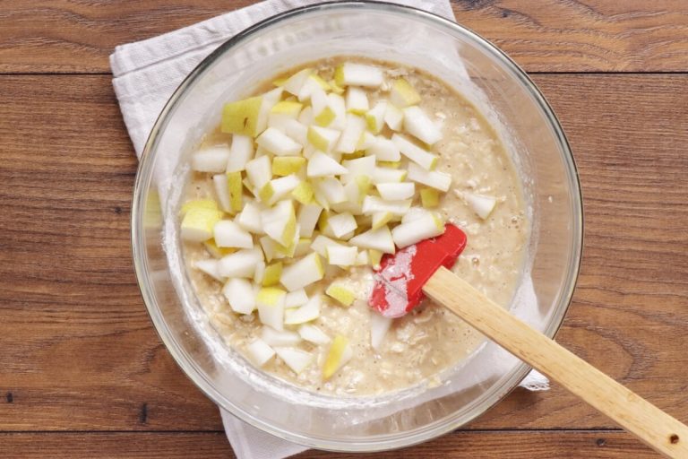 Step 6 - Pear Oatmeal Muffins
