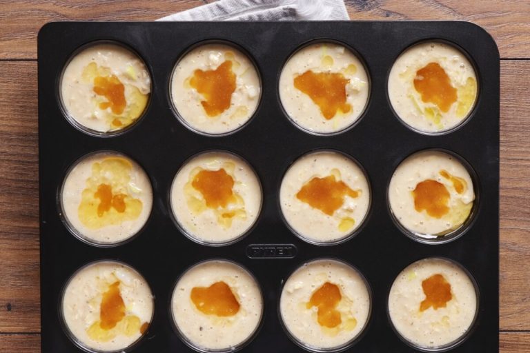 Step 8 - Pear Oatmeal Muffins