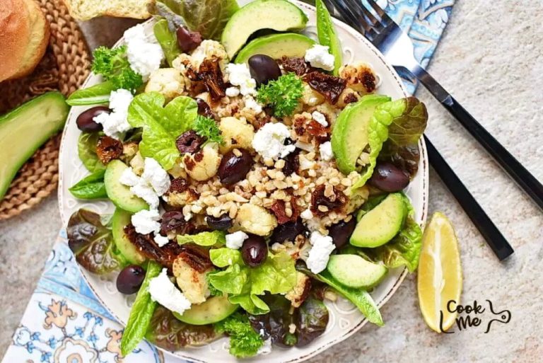 Roasted Cauliflower and Farro Salad Recipe Cook.me Recipes