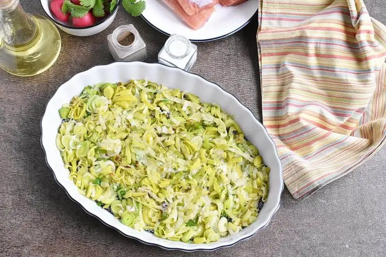 Yuzu Salmon with Buttered Leeks recipe - step 4