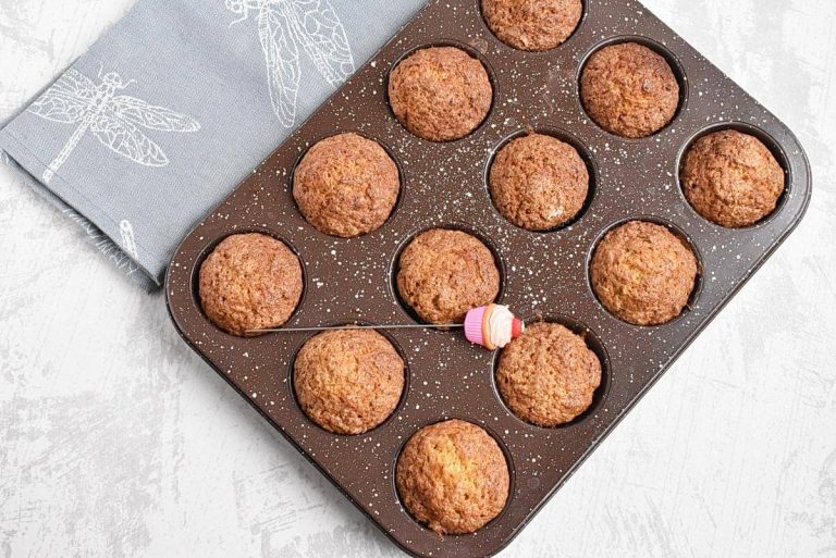 Step 7 - Soft & Moist Carrot Cake Muffins