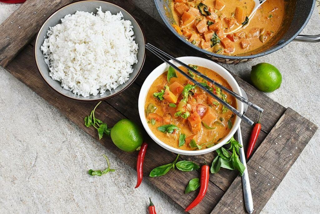 How to serve Spicy Thai Pumpkin Red Curry