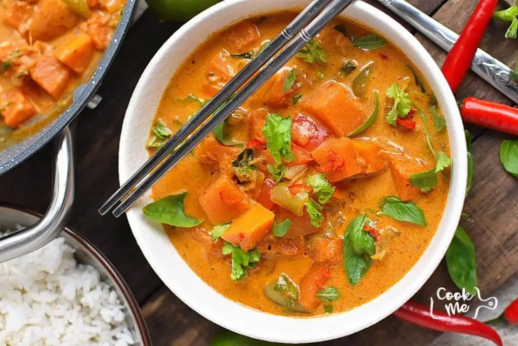 Spicy Thai Pumpkin Red Curry