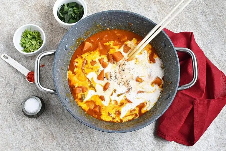 Step 6 - Spicy Thai Pumpkin Red Curry