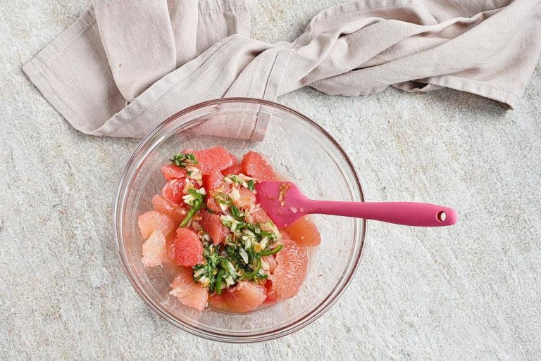 Step 4 - Thai Pink Grapefruit Salad