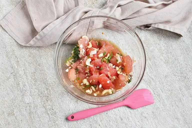 Step 5 - Thai Pink Grapefruit Salad