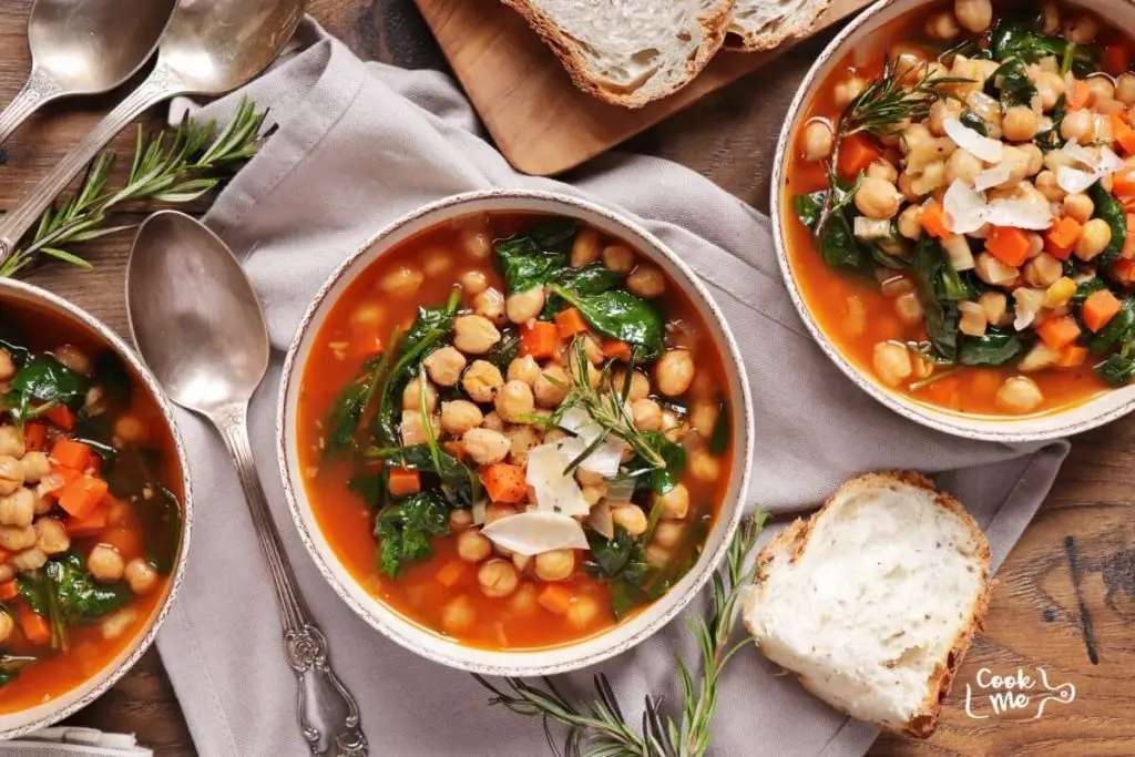 Vegan Tuscan Chickpea Soup