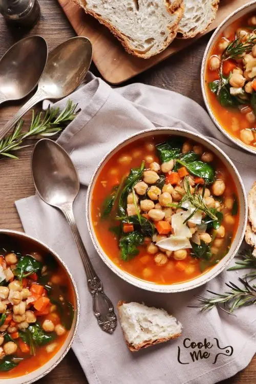 Vegan Tuscan Chickpea Soup