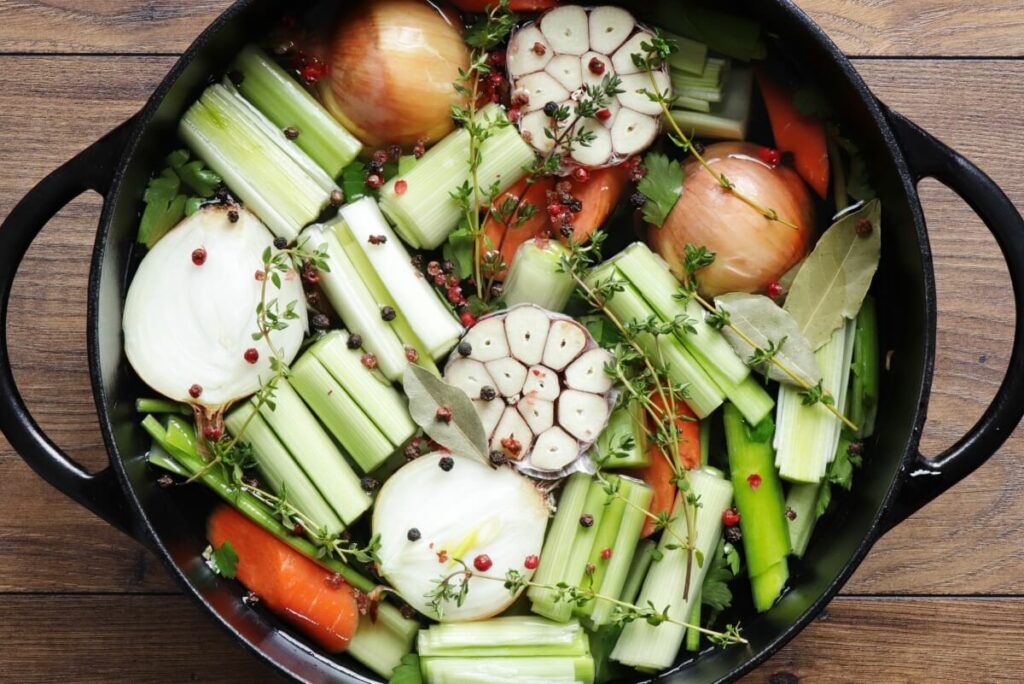 Vegetable Stock recipe - step 1