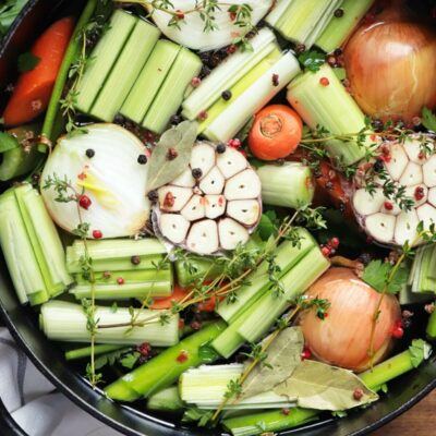 Vegetable Stock Recipe-Basic Vegetable Stock-Homemade Vegetable Stock-How to Make Vegetable Stock-Best Vegetable Stock Recipe