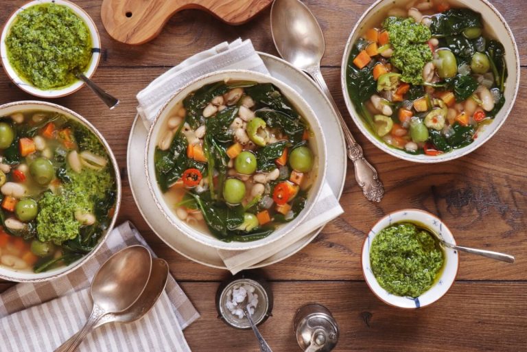 Step 9 - Vegan White Bean Soup