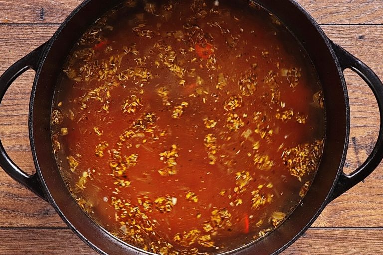 Step 6 - Vegan White Bean Soup