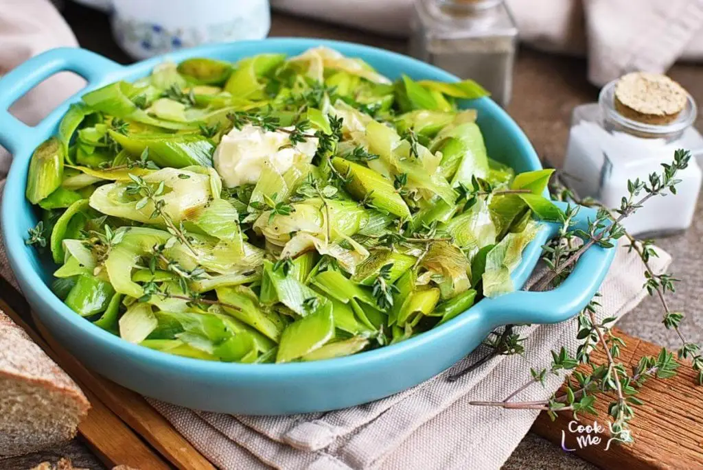 Buttered Leeks