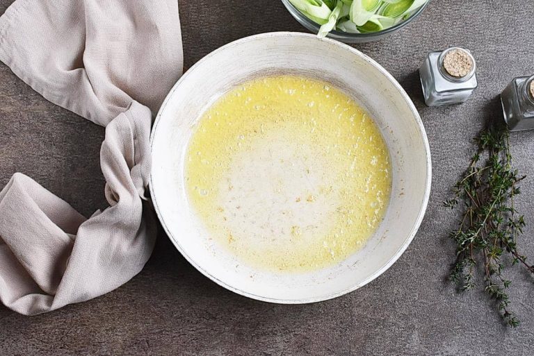 Step 2 - Buttered Leeks