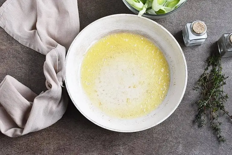 Step 2 - Buttered Leeks