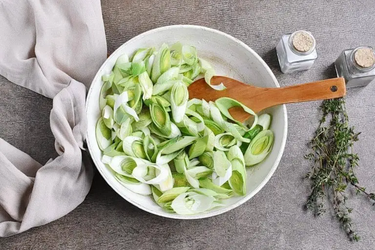 Step 3 - Buttered Leeks
