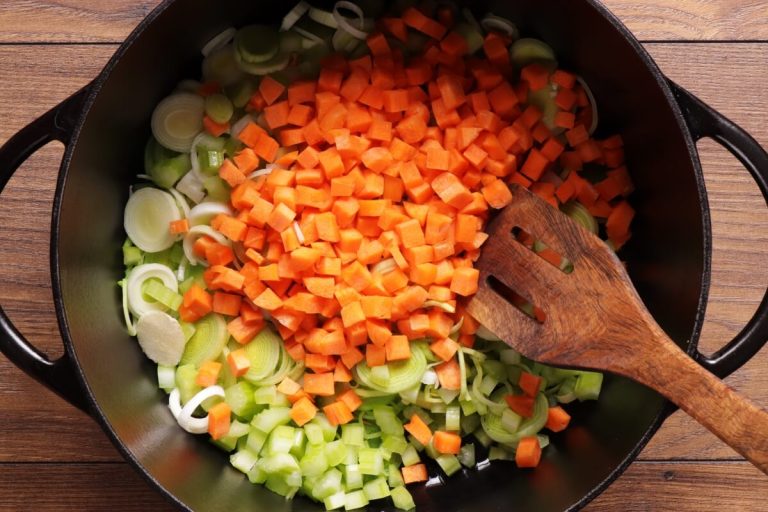 Step 1 - Cabbage and White Bean Soup