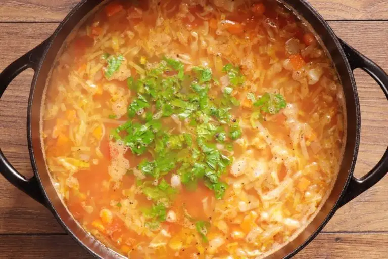 Step 4 - Cabbage and White Bean Soup