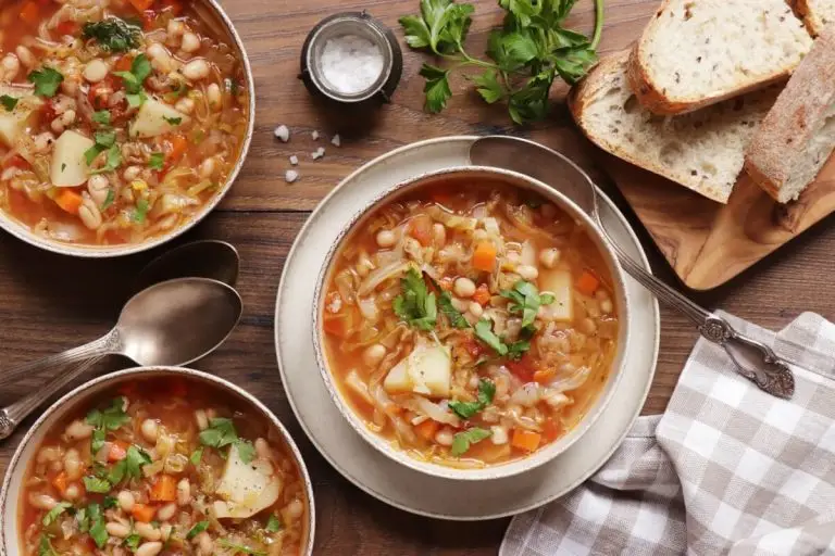 Step 5 - Cabbage and White Bean Soup
