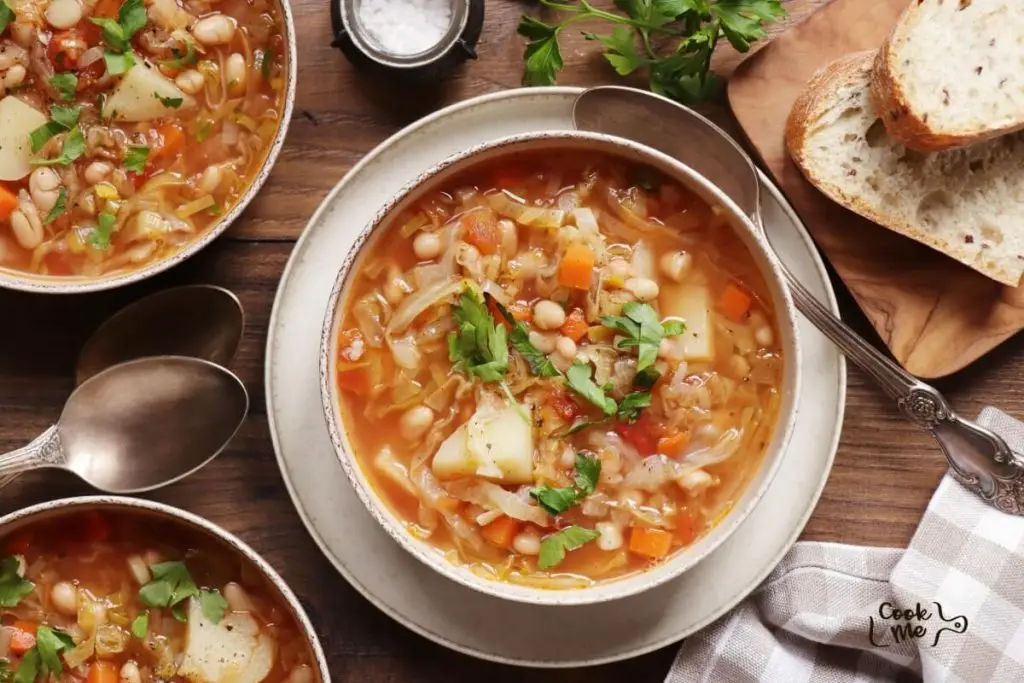 Cabbage and White Bean Soup