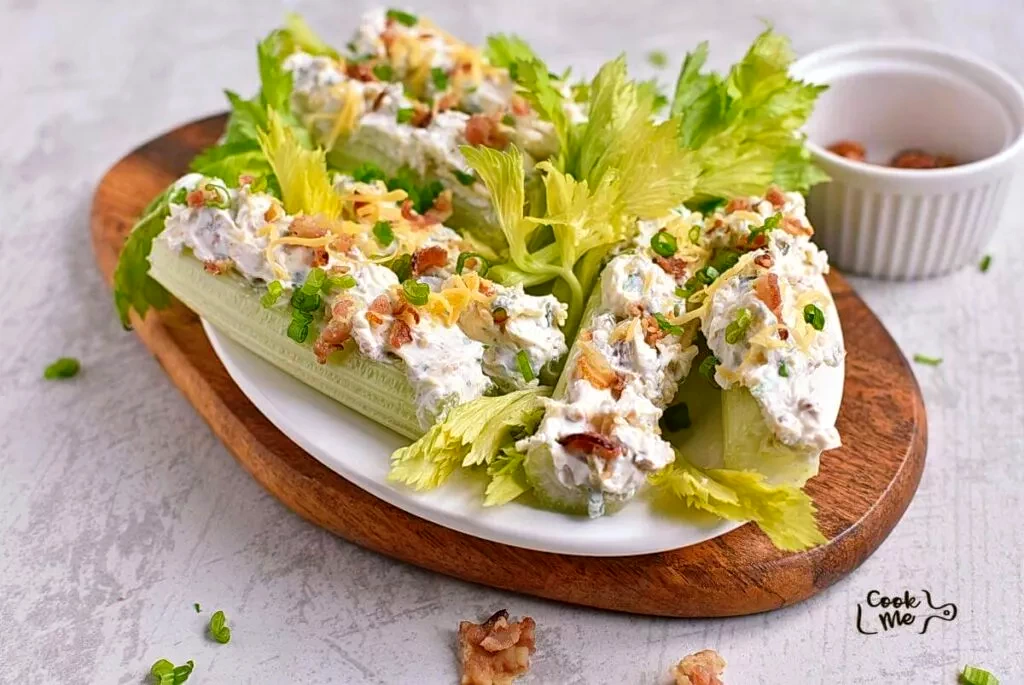 Cream Cheese Stuffed Celery