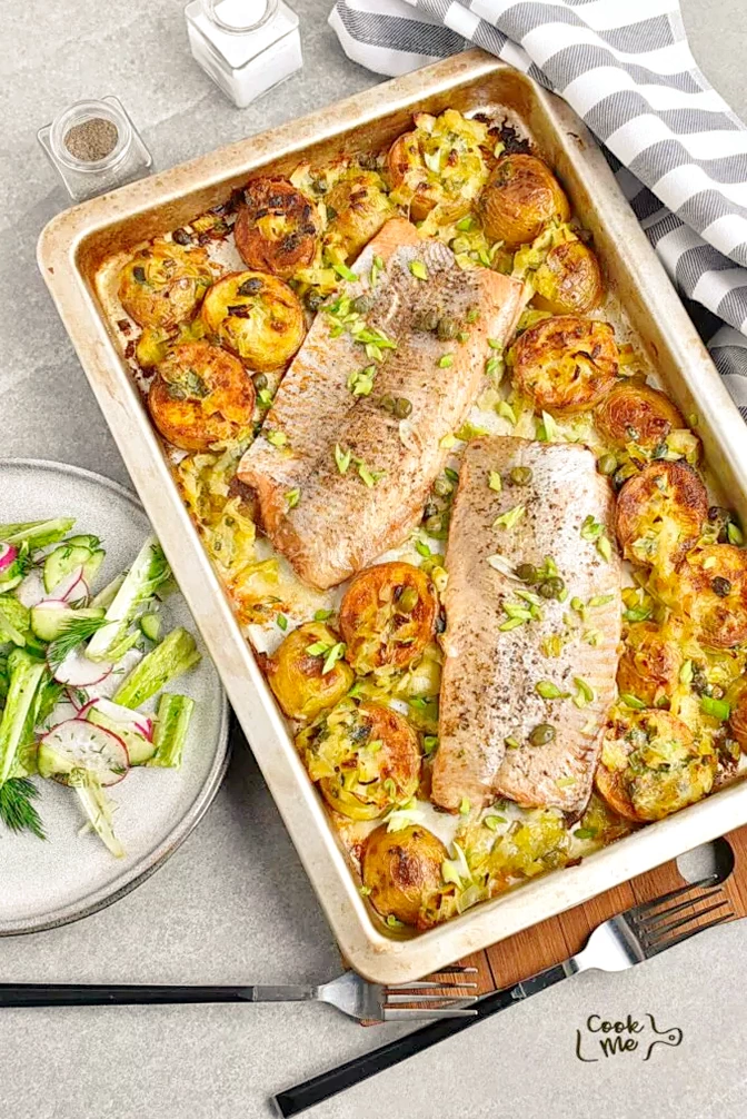Easy one-pan dinner for two