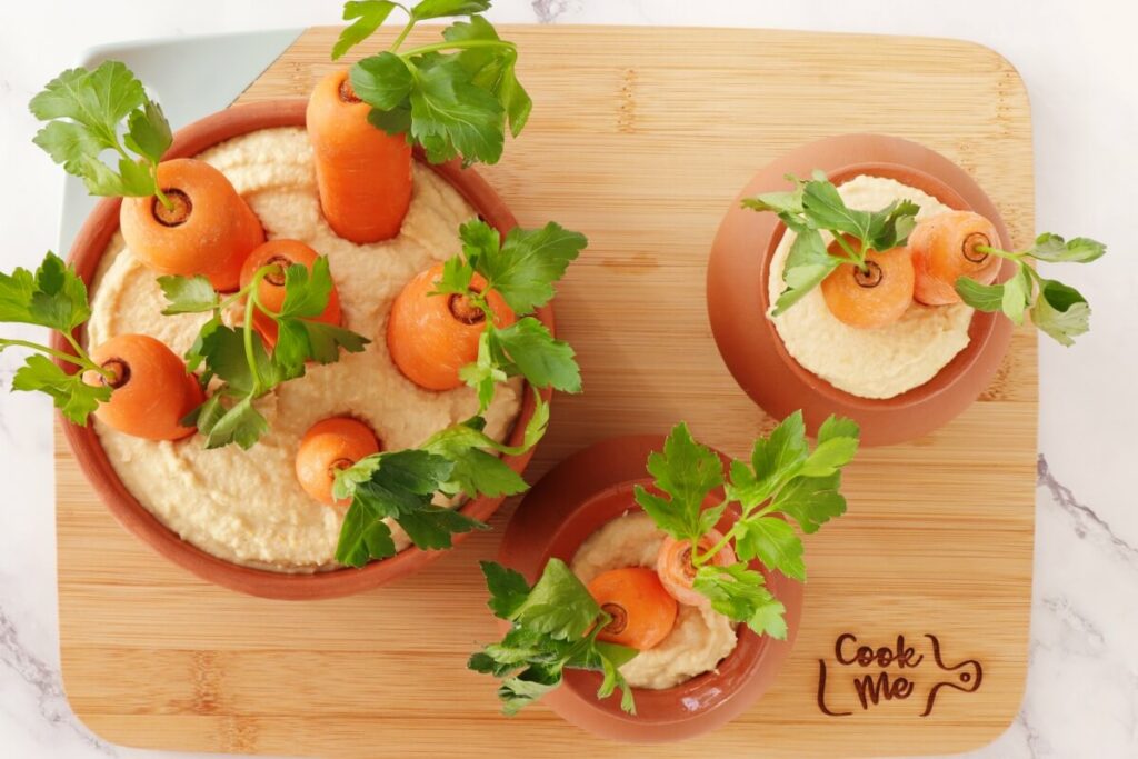 Easter Hummus Pots recipe - step 4