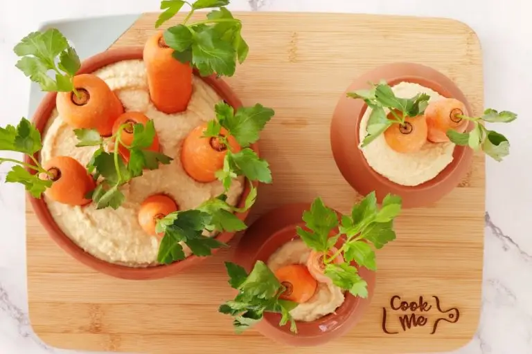 Step 4 - Easter Hummus Pots