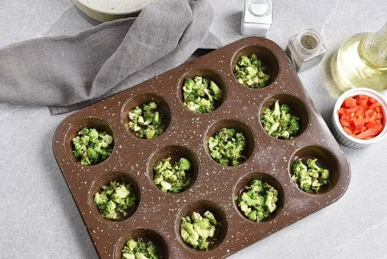Step 4 - Mini Broccoli and Cheese Frittatas