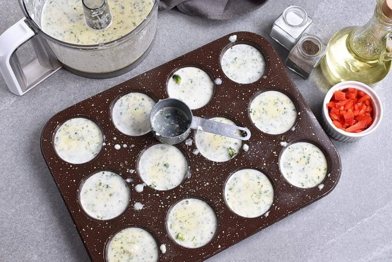 Step 4 - Mini Broccoli and Cheese Frittatas