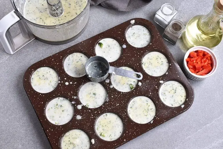 Step 4 - Mini Broccoli and Cheese Frittatas