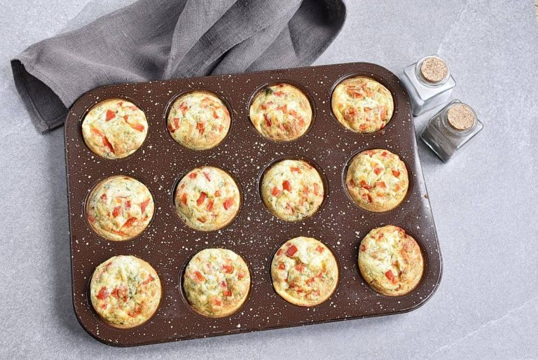 Step 5 - Mini Broccoli and Cheese Frittatas