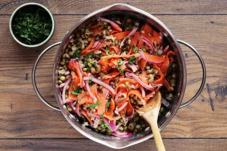 Step 7 - Mung Bean Salad