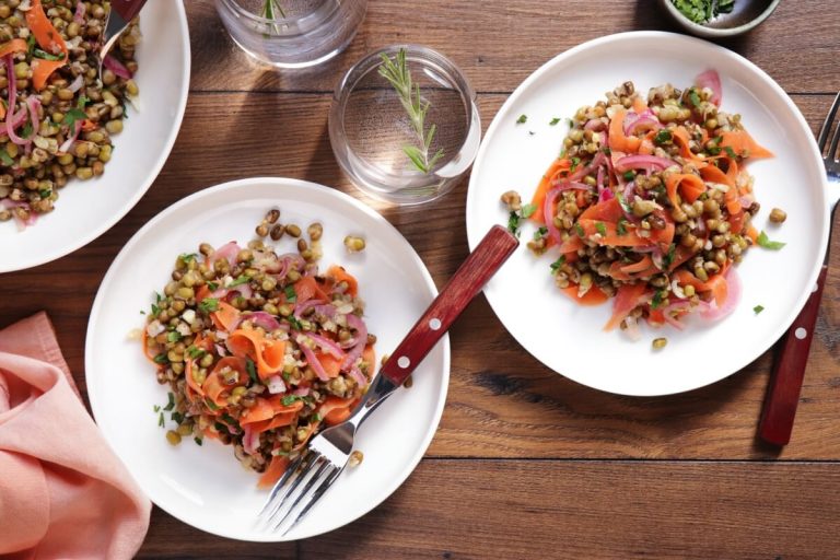 Step 8 - Mung Bean Salad