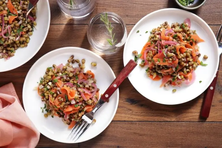 Step 8 - Mung Bean Salad