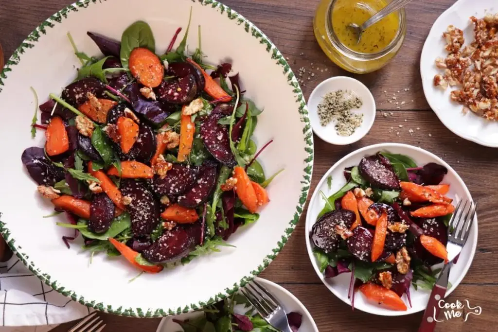 Roasted Beet and Carrot Salad