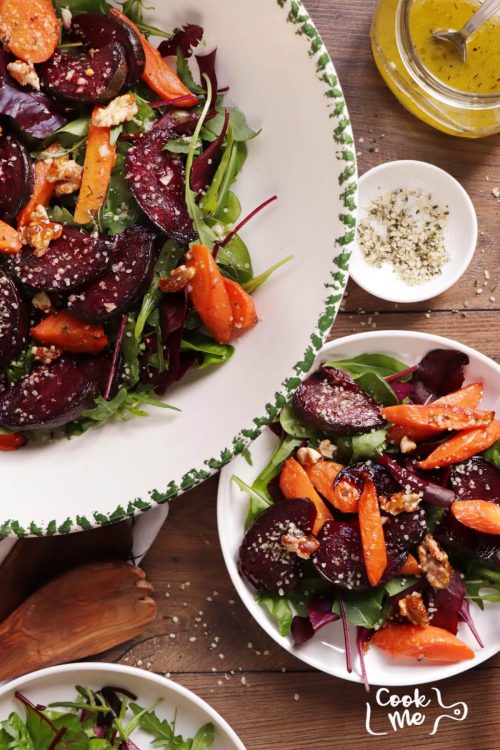 Roasted Beet and Carrot Salad