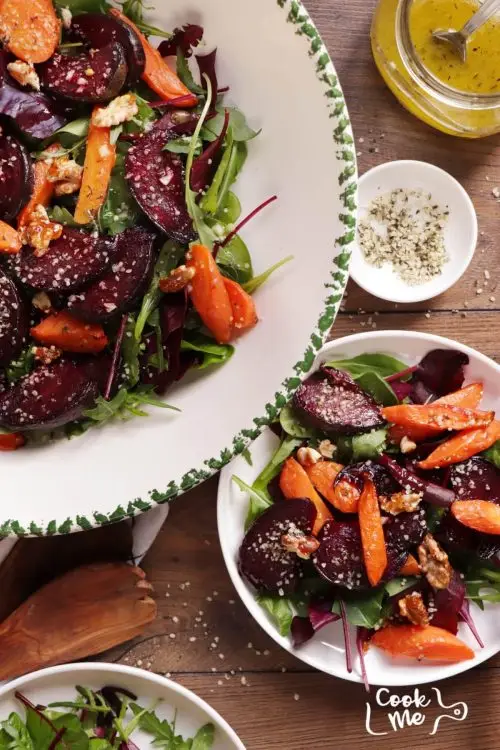 Roasted Beet and Carrot Salad
