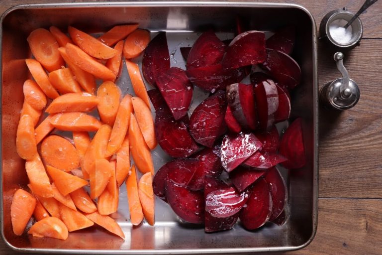 Step 2 - Roasted Beet and Carrot Salad