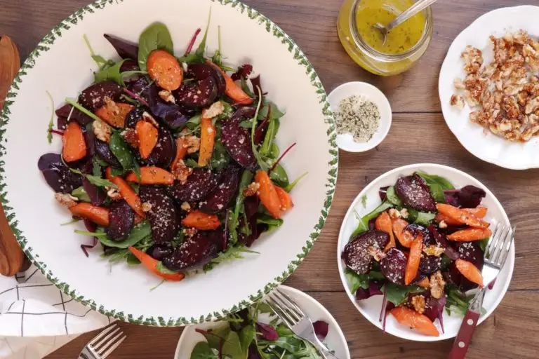 Step 7 - Roasted Beet and Carrot Salad