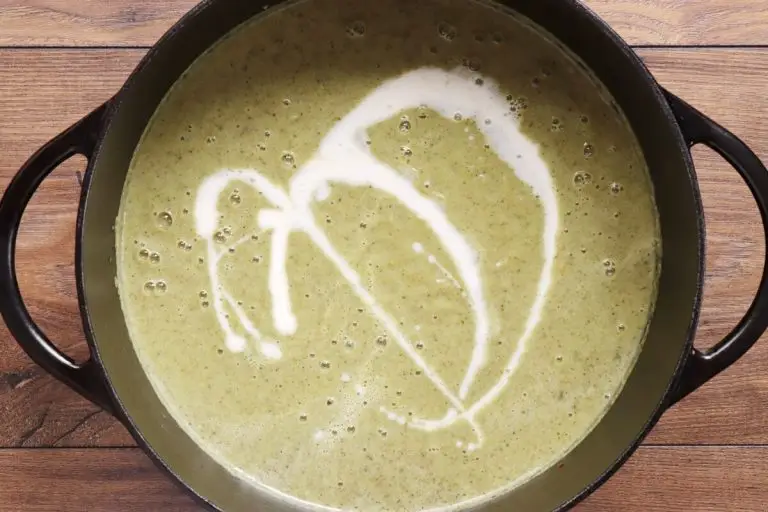 Step 9 - Roasted Broccoli Soup