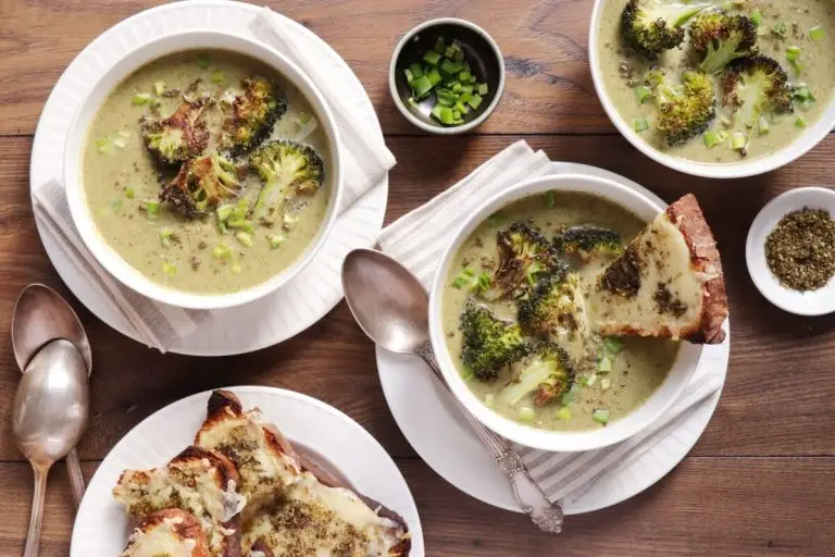 Step 12 - Roasted Broccoli Soup