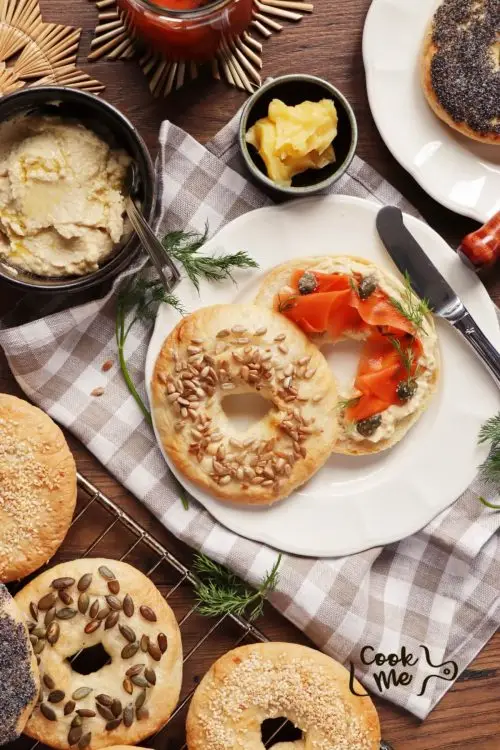 Vegan Homemade Bagels