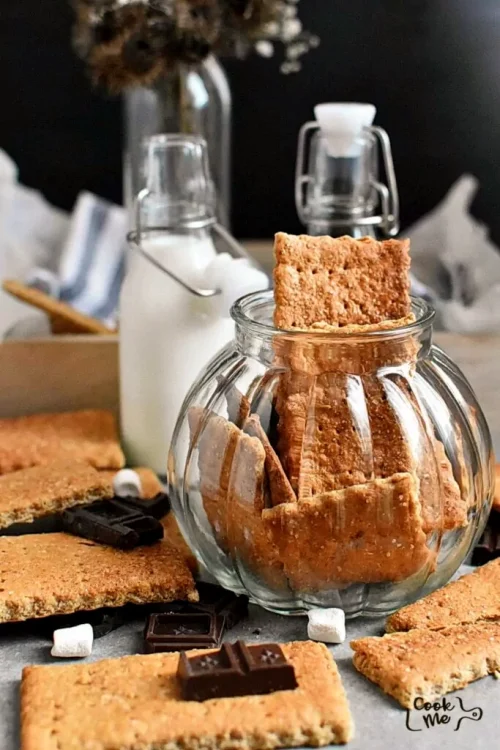 100% Whole Wheat Graham Crackers