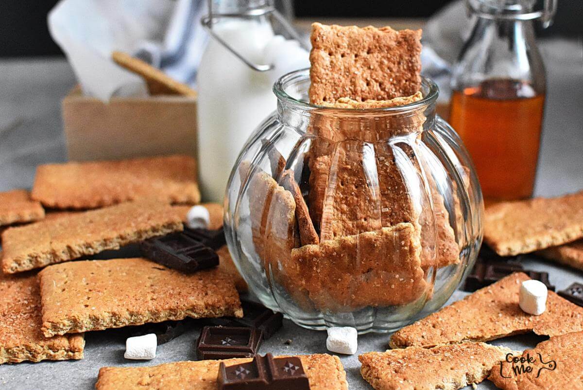 100% Whole Wheat Graham Crackers