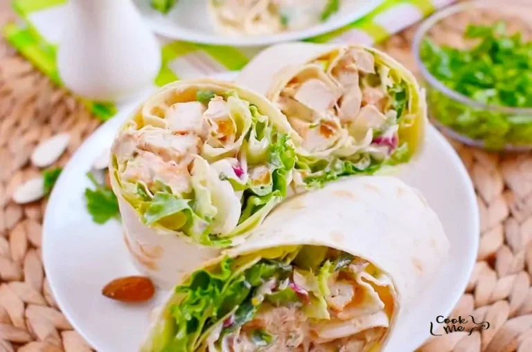 Step 4 - Coronation Chicken Salad Wraps