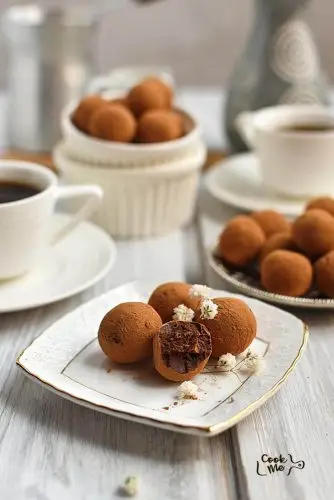 Creamy Dark Chocolate Truffles