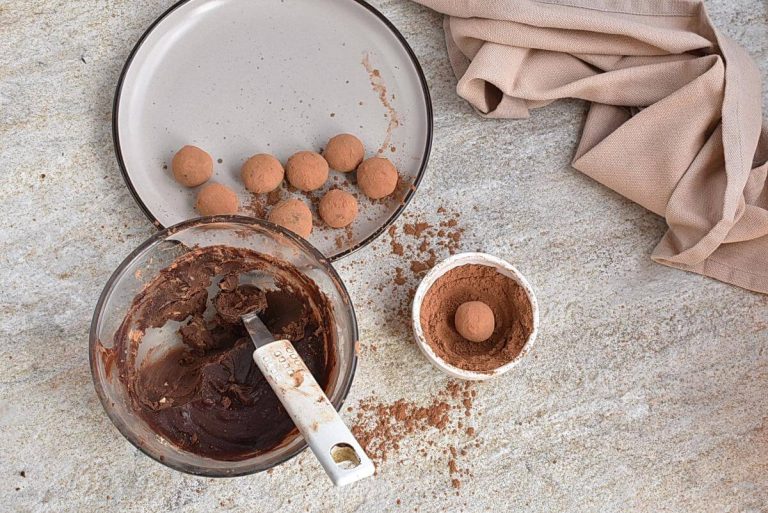 Step 5 - Creamy Dark Chocolate Truffles